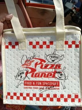 New Disney Pixar Toy Story Pizza Planet Insulated Mini Lunch Thermal Tote Bag